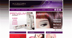 Desktop Screenshot of alcantaracosmetica.com